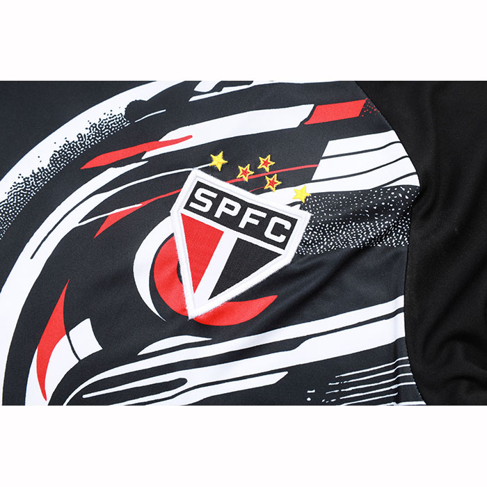 Chandal del Sao Paulo Manga Corta 25-26 Negro - Pantalon Corto